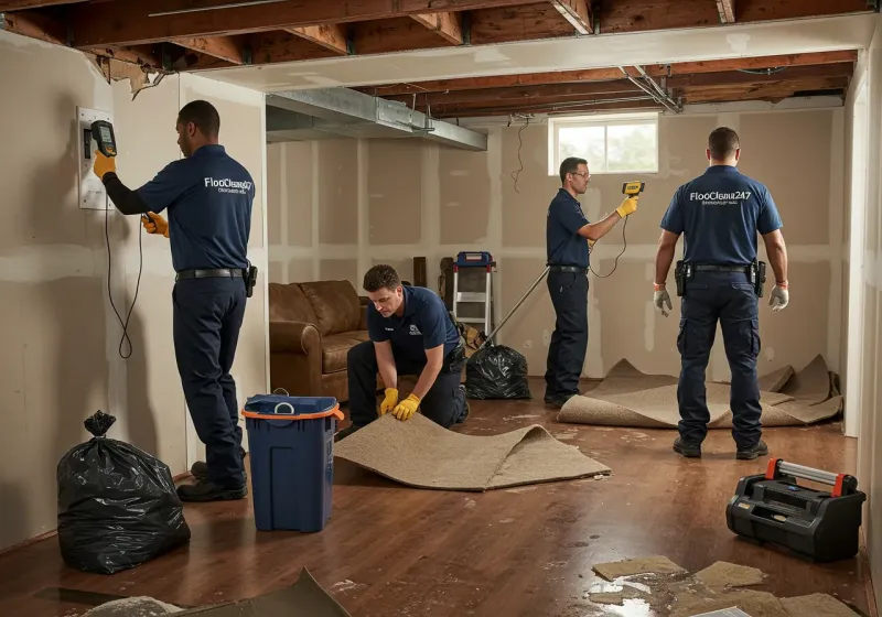 Flood DamageMaterial Assessment and Debris Removal process in Sulphur, LA